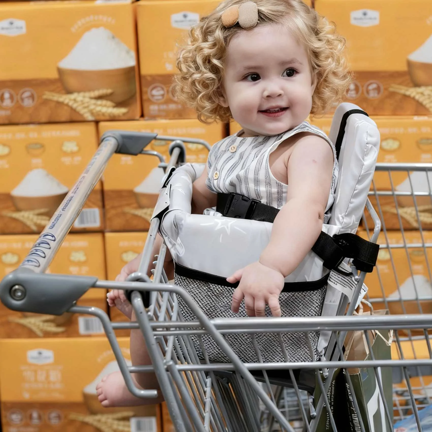 Funda para carrito de compras para bebé, funda para silla alta, funda para carrito de comestibles, funda para asiento de carrito para bebé, asiento para carrito de compras