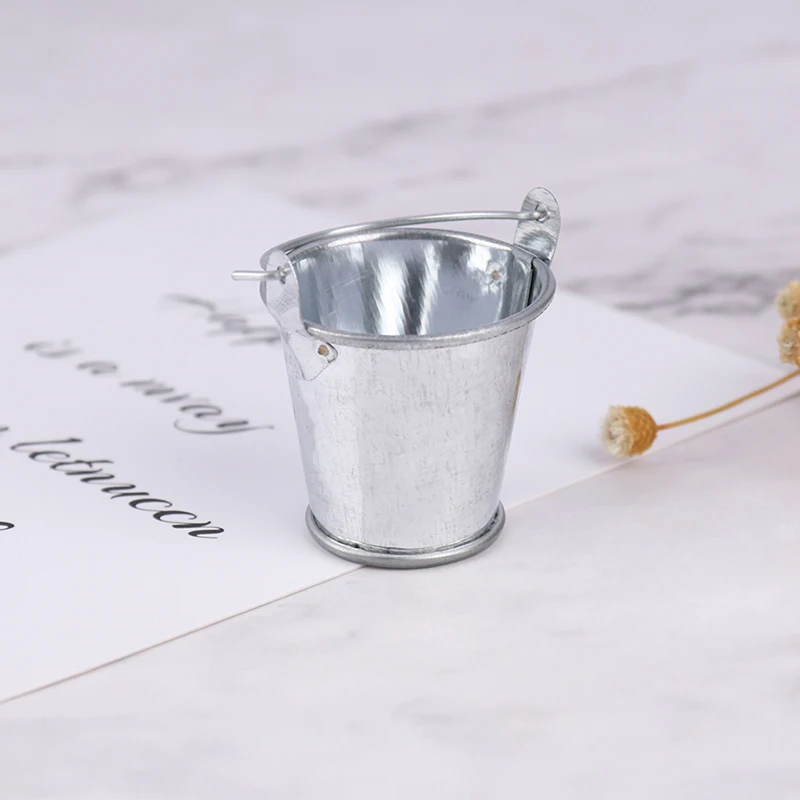 1 unidad 1:6 1:12 casa de muñecas en miniatura simulación cubo de agua modelo accesorios de cocina para decoración de casa de muñecas juguetes para niños regalo