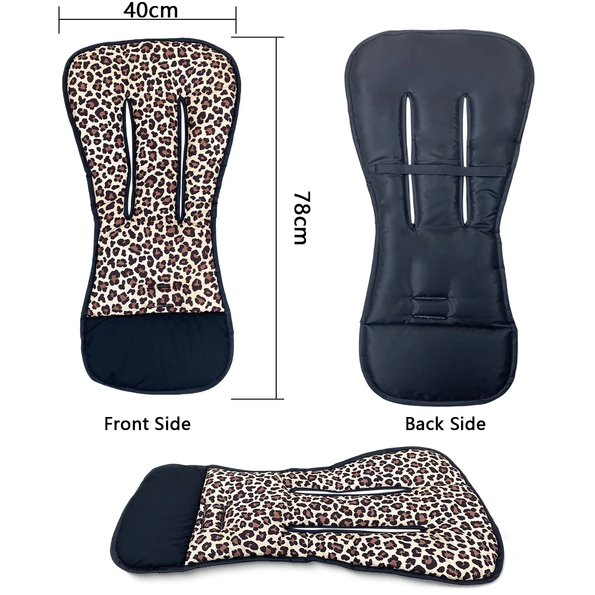 Cojín Universal para asiento de cochecito de bebé, cochecito para niños, carrito de coche, silla alta, asiento, colchón suave, accesorios para cochecito de bebé