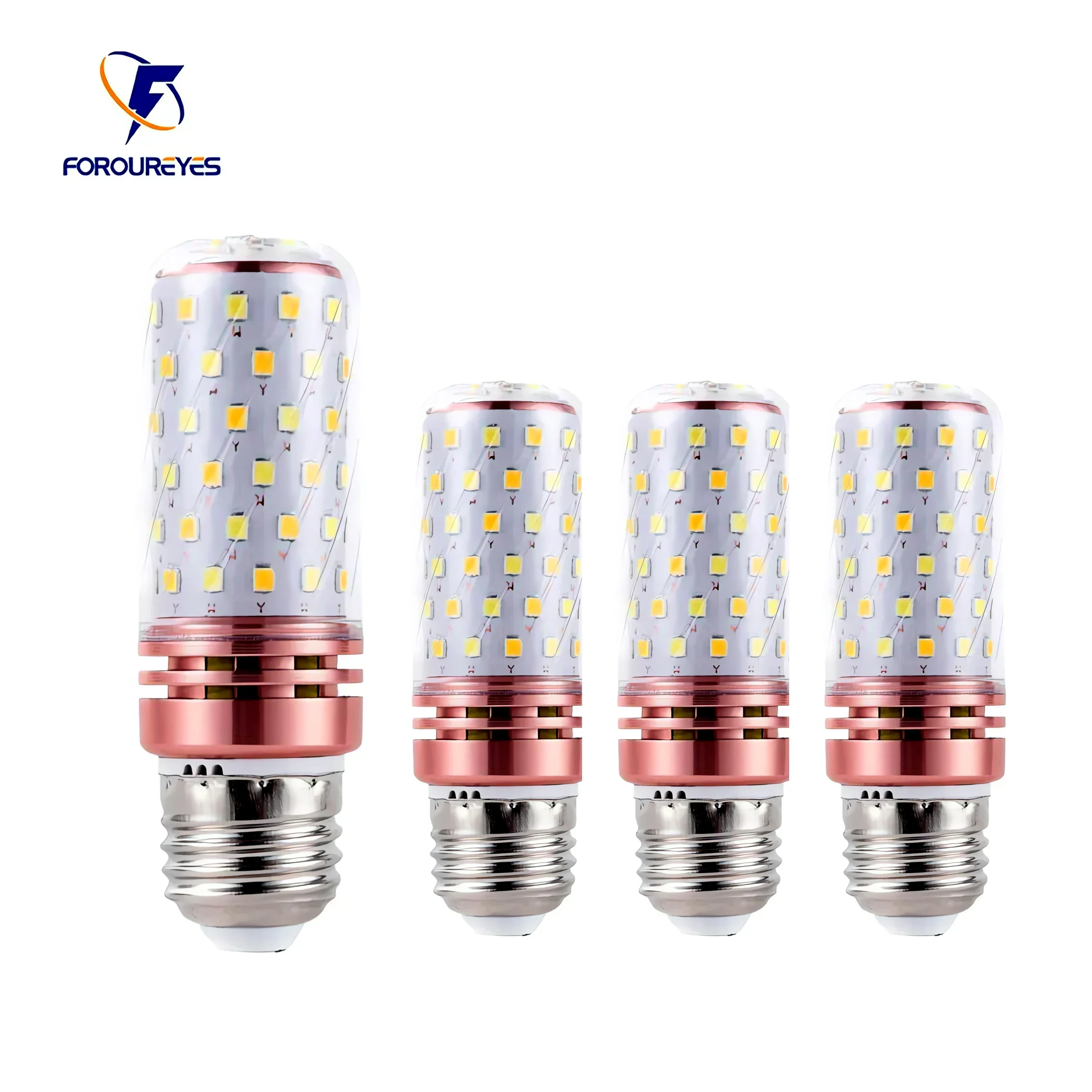 4 Uds. Bombillas LED de maíz de bajo consumo E14 E27 85-265V 12W 16W sin parpadeo SMD2835 iluminación del hogar decoración de luz interior bombillas brillantes