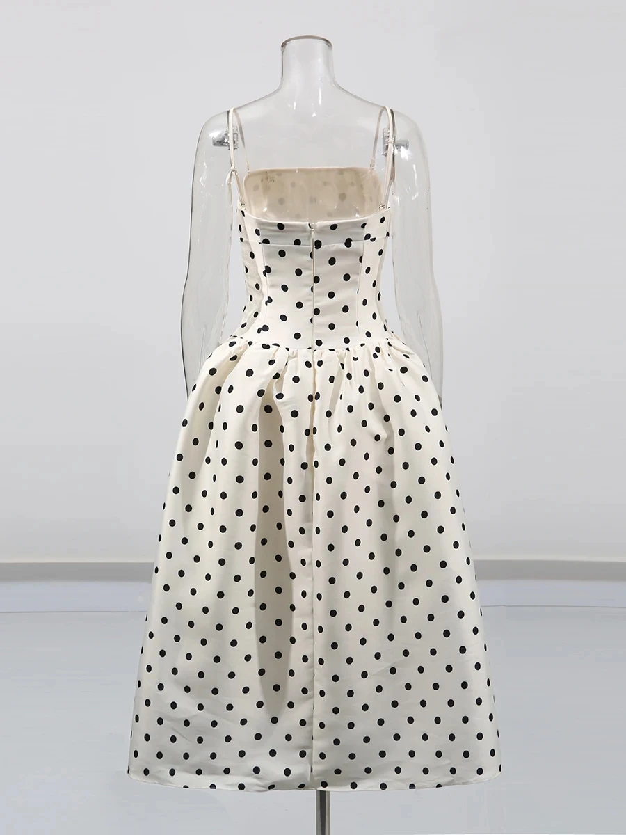 TWOTWINSTYLE, vestidos elegantes lisos adelgazantes con punto ondulado empalmado para mujer, vestido de cintura alta sin mangas con cuello cuadrado, ropa femenina