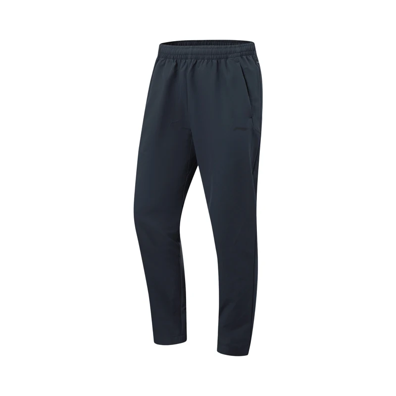 Li-ning pantalones deportivos de entrenamiento para hombre LN a prueba de agua 89,8% poliéster 10,2% elastano Reguler Fit forro pantalones de Fitness AYKW047