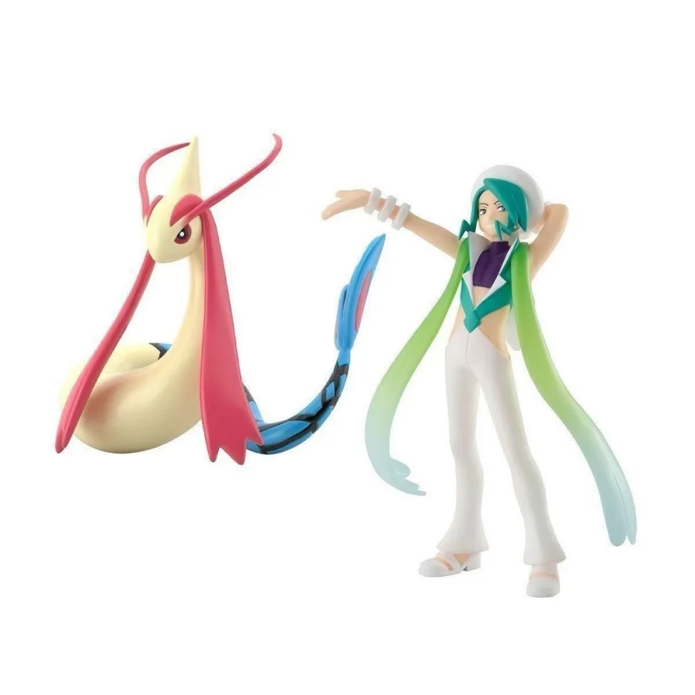 Figuras de Anime POKEMON Milotic Scale World: Gallade, Gengar, Torterra, Nidoking, Magneton, Swampert, Sceptile, Electivire, Garchomp