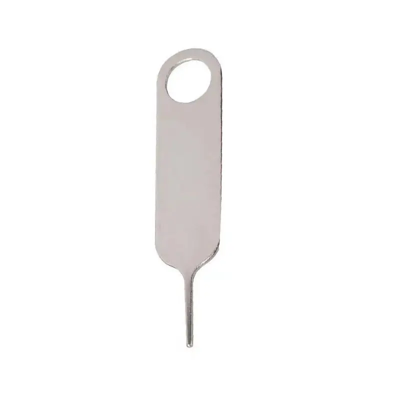 Divertido Pin eyector de bandeja de tarjeta SIM antipérdida para IPhone Samsung Huawei IPads Universal para abrir Extractor de herramientas de aguja