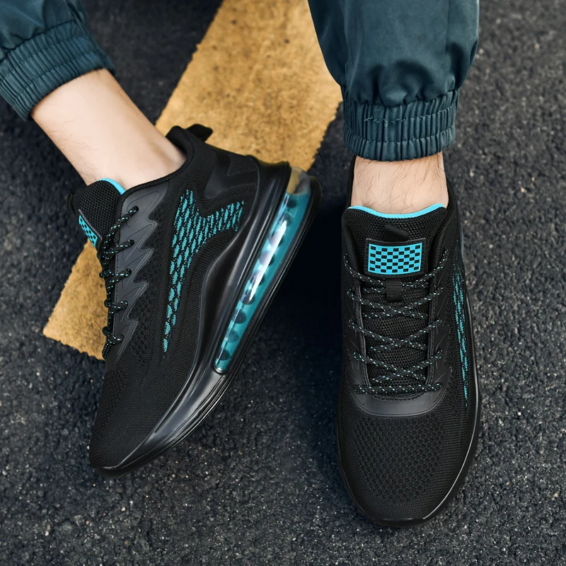 Zapatos de hombre, zapatillas de deporte informales para hombre, tenis, zapatos de lujo, zapatos de entrenamiento para carreras, zapatos transpirables, mocasines de moda, zapatos para correr para hombre