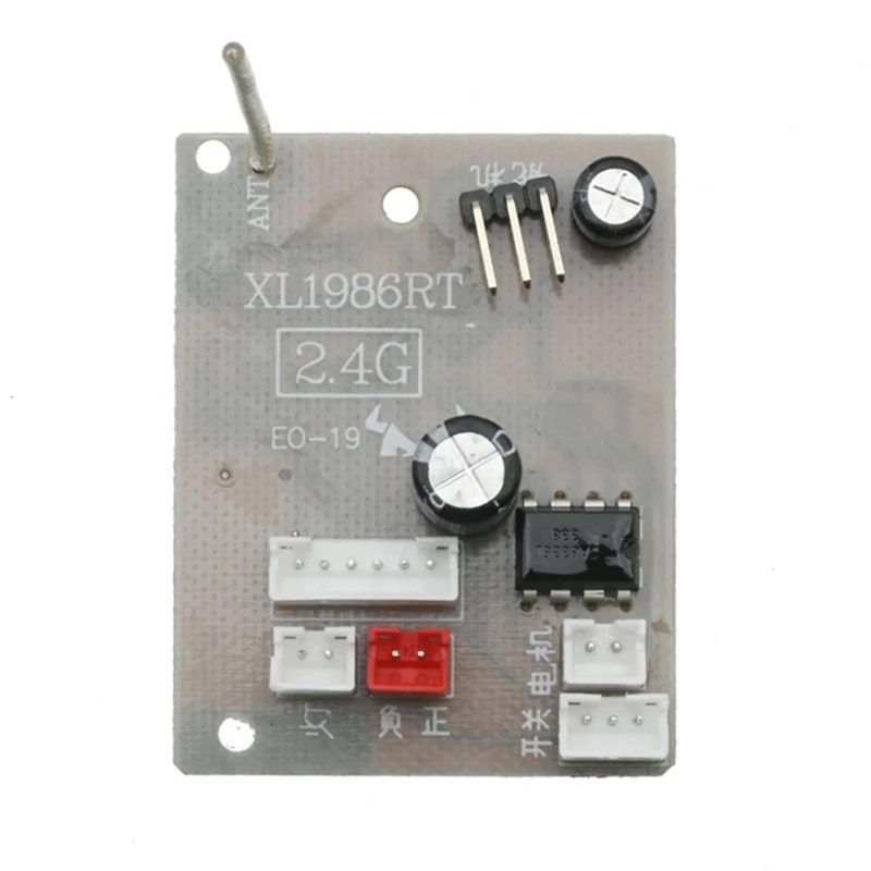 Piezas del receptor placa circuito para MN78 MN82 1/12 suministros coche Control remoto QX2D