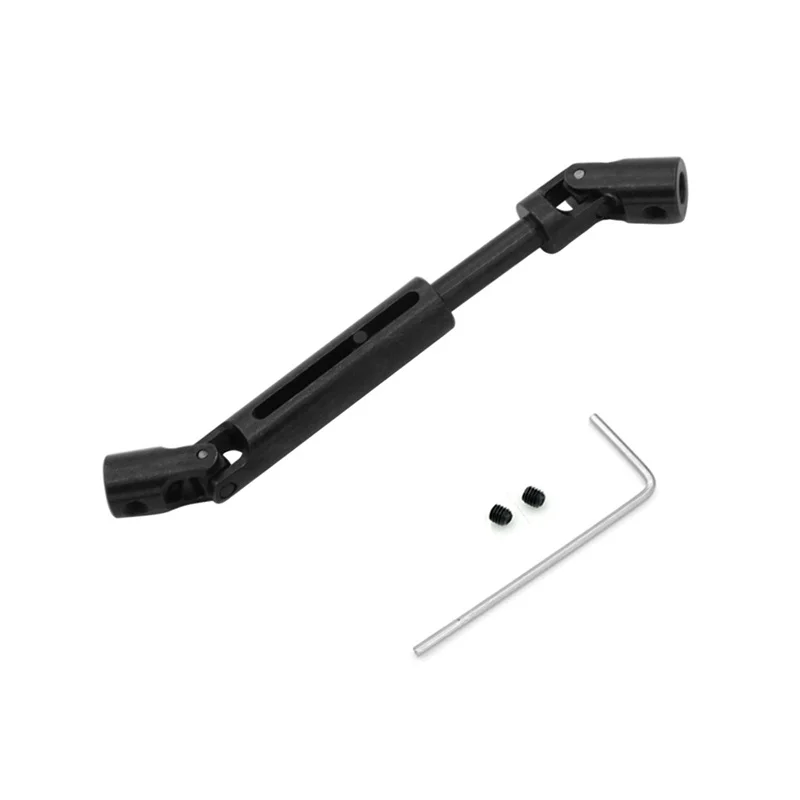 Eje de transmisión de acero MN82 LC79 MN78, eje de transmisión CVD con manguito de eje de 3Mm a 4Mm para MN-78 Cherokee MN 82 1/12 RC, actualización de Metal para coche