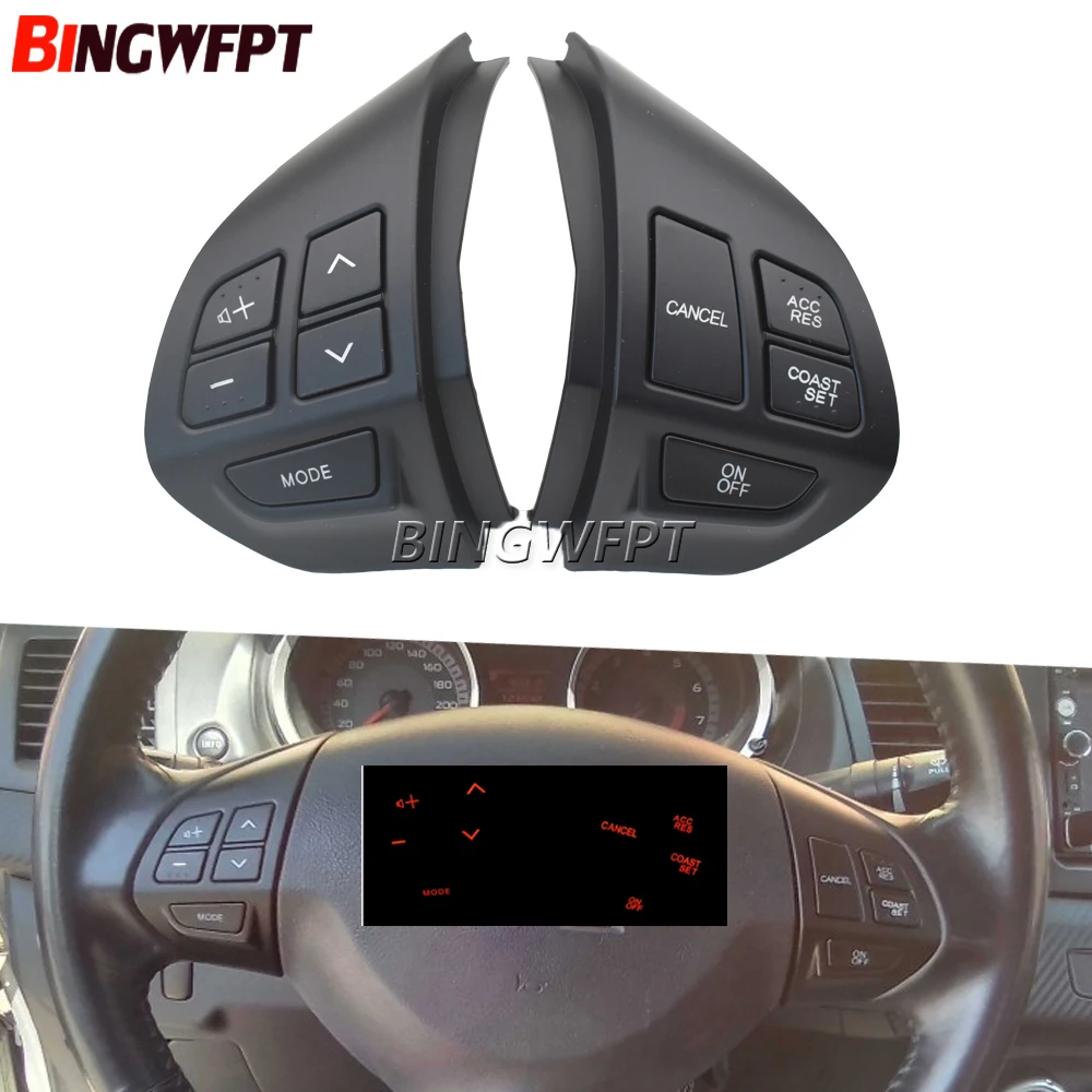 Botón de volante multifunción, interruptor de Control de crucero para MITSUBISHI LANCER OUTLANDER ASX 2007 - 2012