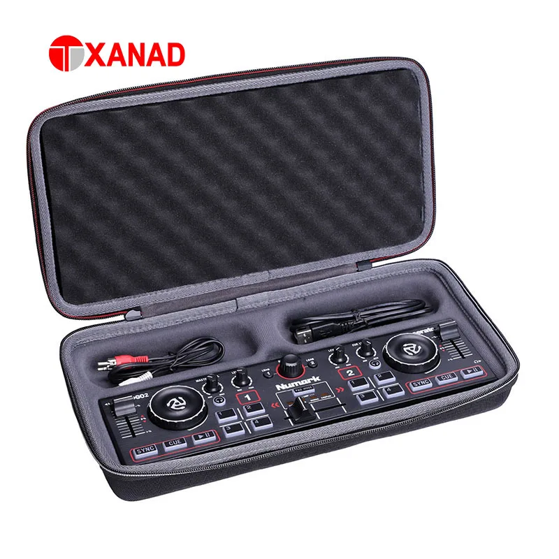 XANAD-estuche rígido de EVA para Numark DJ2GO2, bolsa de almacenamiento para controlador de DJ táctil, protección para controlador de DJ