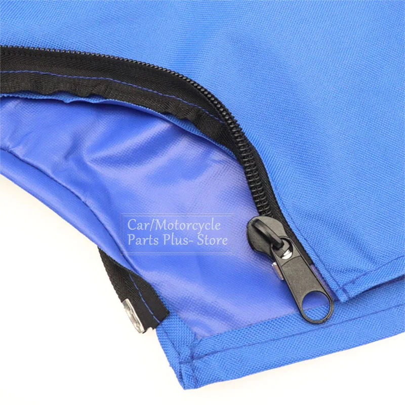 Cubierta superior para maletero Bimini de 4 arco, 600D, sin marco, cubierta para yate y barco con cremallera, Anti UV, impermeable, cubierta a prueba de polvo, accesorios marinos