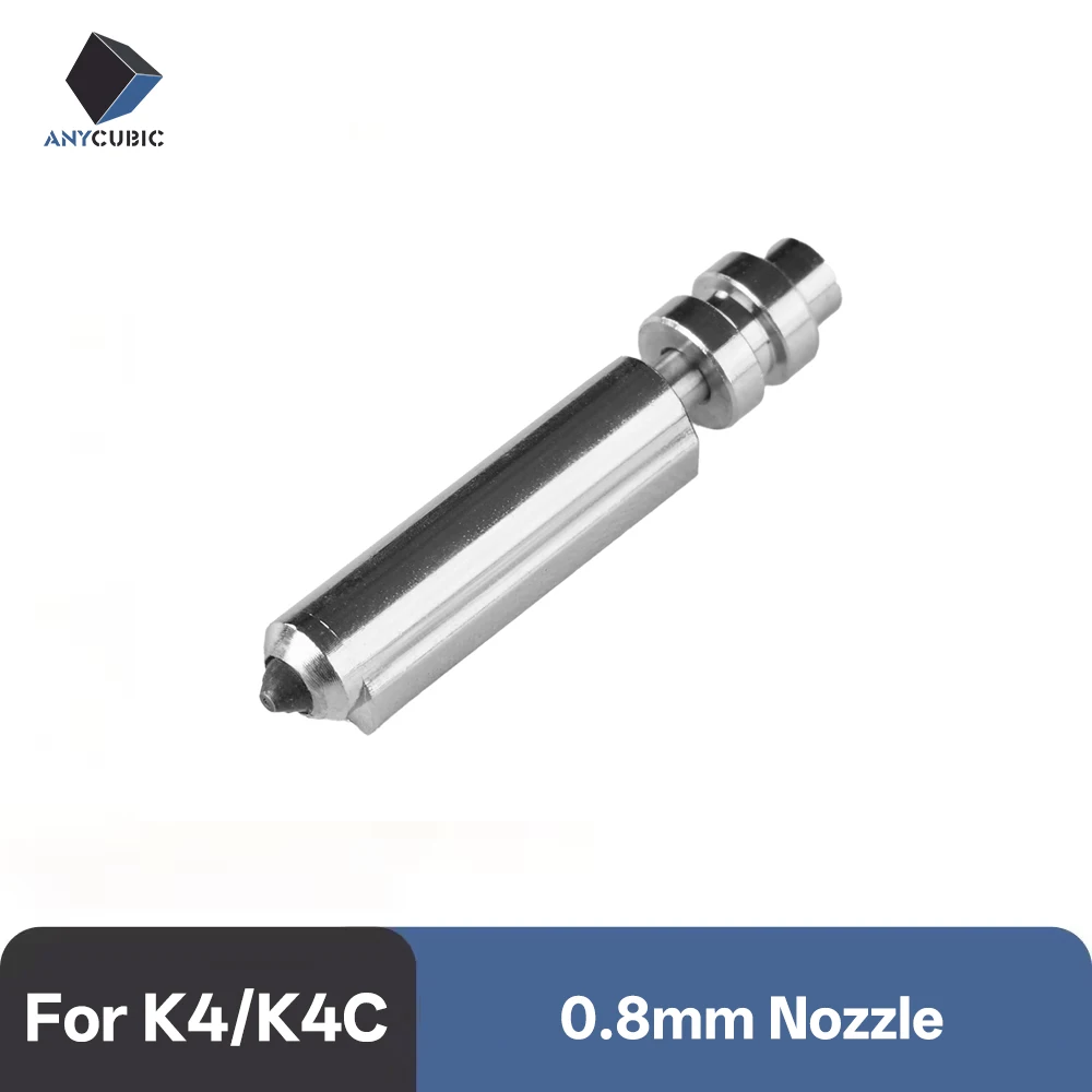 Accesorios para ANYCUBIC Kobra 4 Combo: cabezal de impresión Kobra 4, placa PEI, cama caliente, boquilla de 0,4/0,6/0,8 mm, limpiador de boquilla, cinta XY, soporte para filamento.