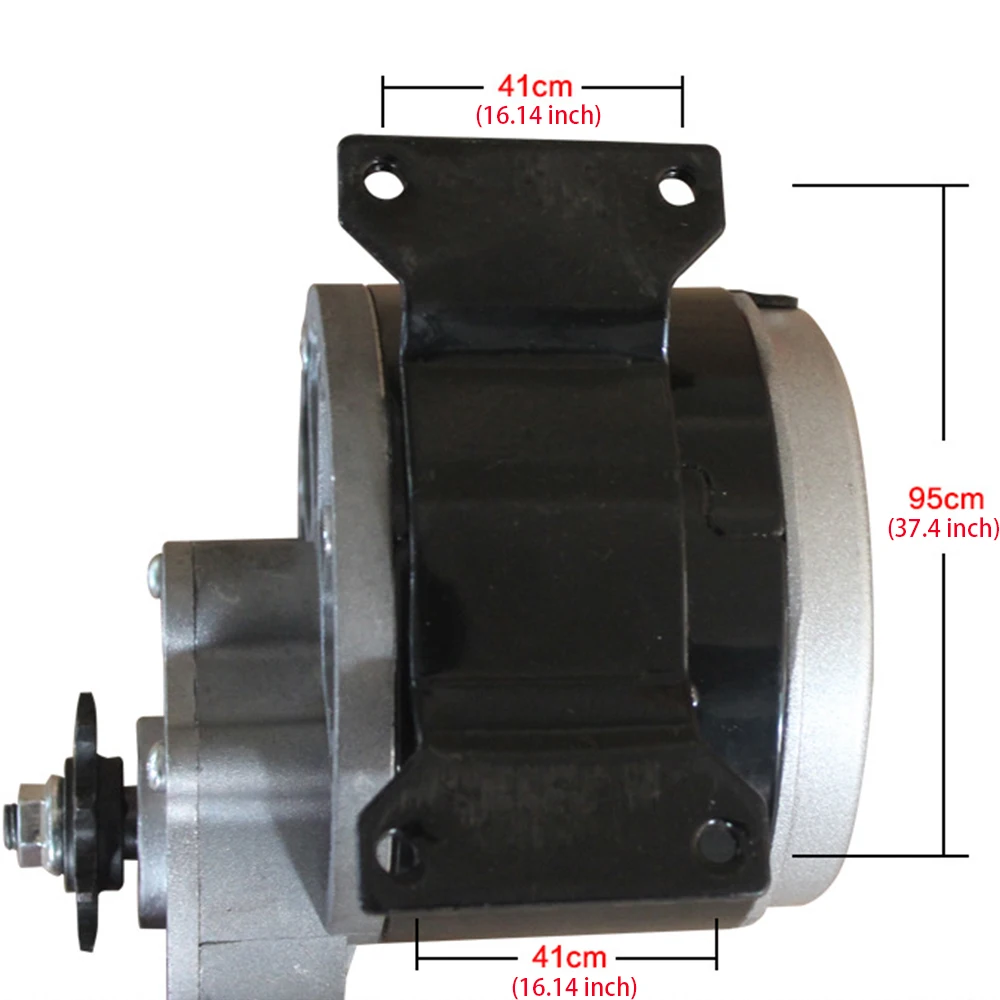 Motor de bicicleta eléctrica/bicicleta/Scooter, engranaje cepillado 24V DC 350W