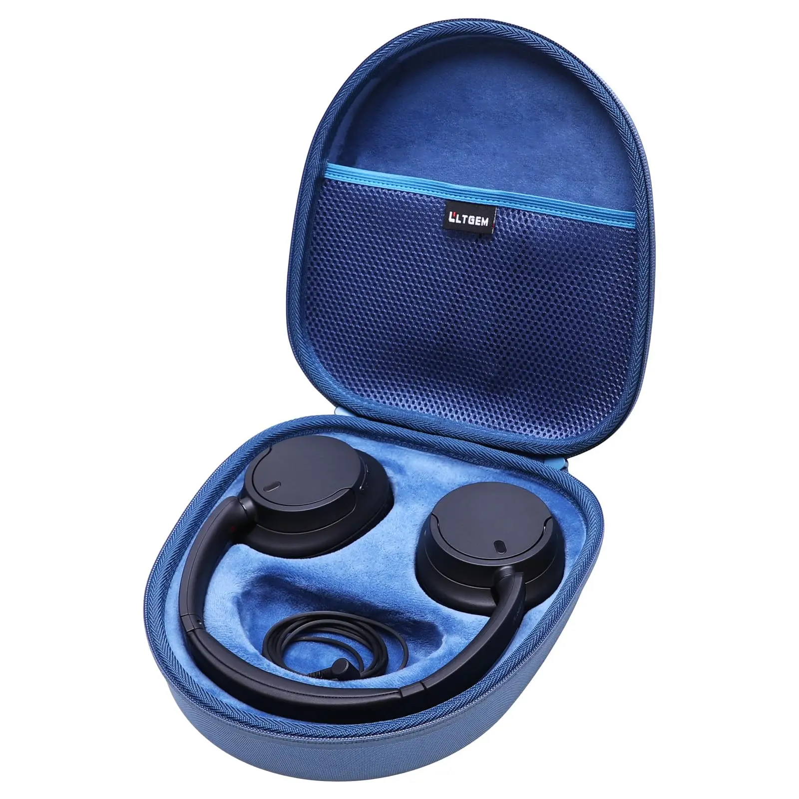 LTGEM-estuche rígido de EVA para auriculares Sony WH-CH720N/WH-CH710N, bolsa de almacenamiento protectora de viaje, solo bolsa