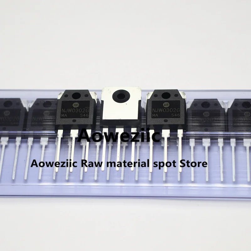 Aoweziic 2022+ 20 Uds = 10 pares 100% nuevo Original NJW0281G NJW0302G NJW0281 NJW0302 TO-247 tubo a juego de Audio