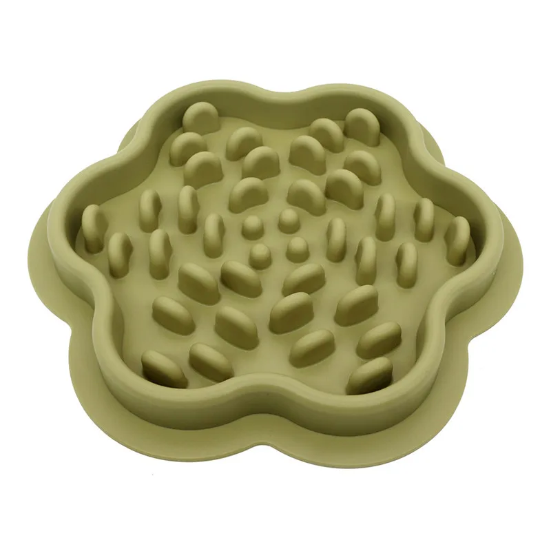 Almohadilla para lamer mascotas de silicona, mantel individual antideslizante de comida lenta para gatos y perros, cuenco para mascotas CW2219 Huan Le Yang Guang