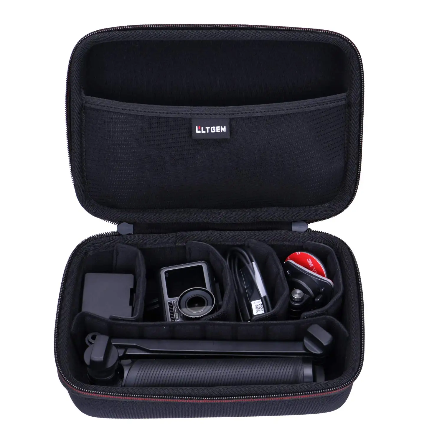 Estuche rígido de EVA para DJI Osmo Action 4/3/2/1 y GoPro Hero Series, bolsa de almacenamiento de transporte impermeable, solo bolsa