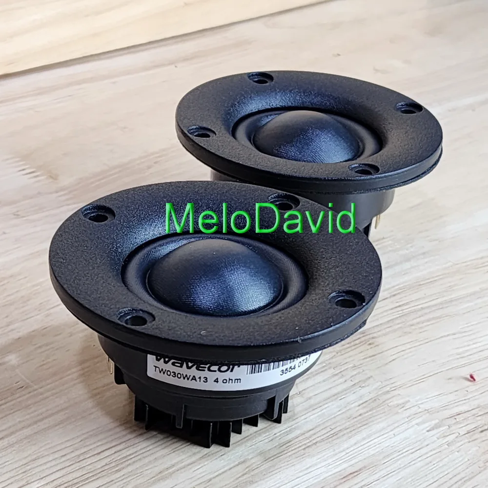 Par = 2 piezas de tweeter de neodimio con cúpula de seda wavecor TW030WA13 HIFI de 30 mm