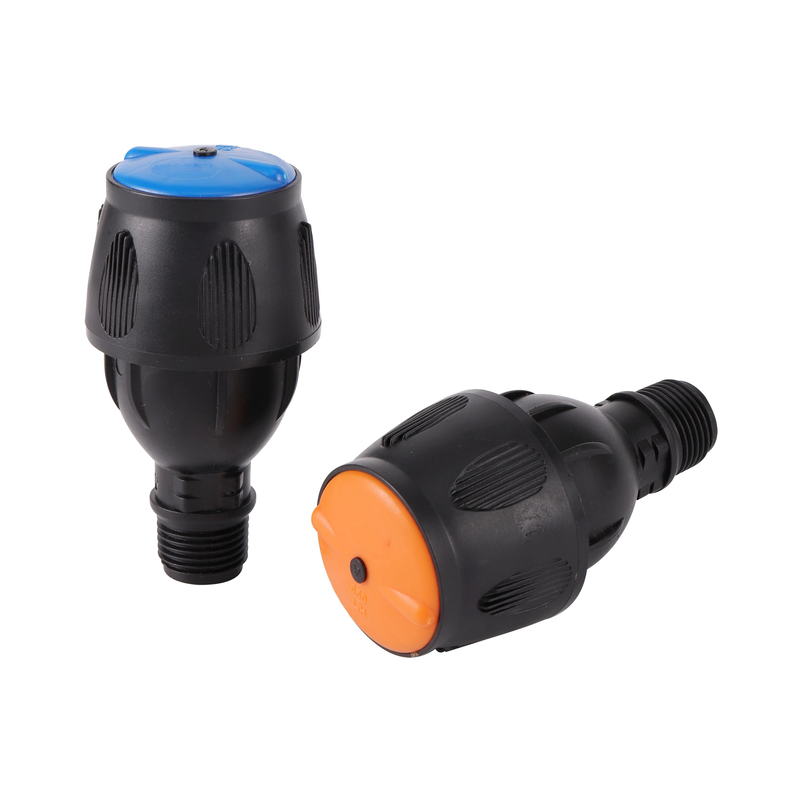 350~650 L/H 360 °   Aspersor giratorio de larga distancia para agricultura con rosca macho de 1/2 ", aspersores de riego para césped y jardín