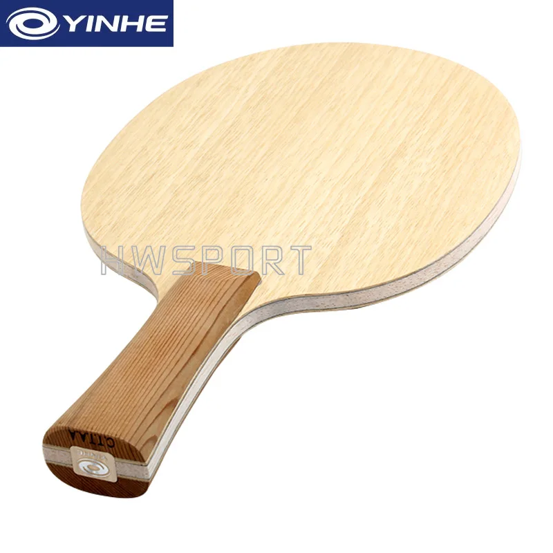 Hoja de tenis de mesa YINHE T11S, hoja de Ping Pong súper ligera, 5 madera, 2 carbono, ofensivo, 72g