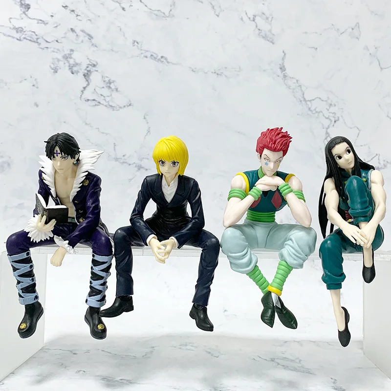 Anime Hunter x Hunter figuras de juguete 11-14cm Gon Freecss Alluka Zoldyck figura de acción Chrollo Lucilfer/Kurapika PVC modelo muñeca regalo
