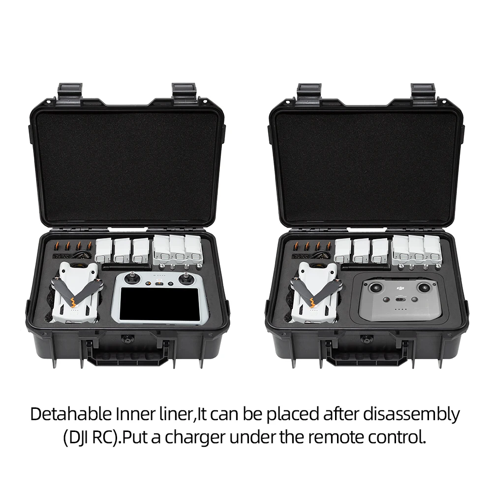 Para DJI Mini 3 funda a prueba de explosiones Mini 3 Pro bolsa portátil caja impermeable carcasa dura accesorios de gran capacidad funda