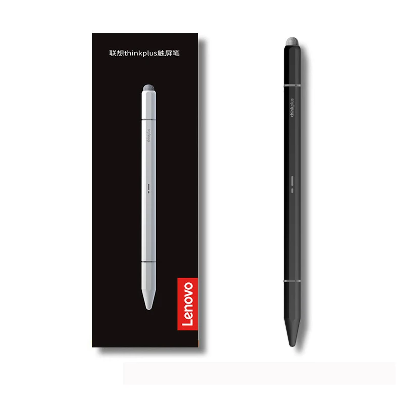 Lenovo Stylus Three Pen, Lápiz Táctil con Tres Puntas para Pantallas Táctiles de Android, iOS, Tabletas y Teléfonos, iPad Universal, No Necesita Carga