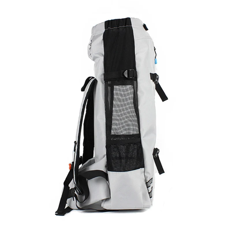 Mochila de viaje impermeable para perros, correas gruesas y ensanchadas, bolsas transportadoras para mascotas para estar acogedor, Eazy para perros medianos, Corgi Shiba Inu