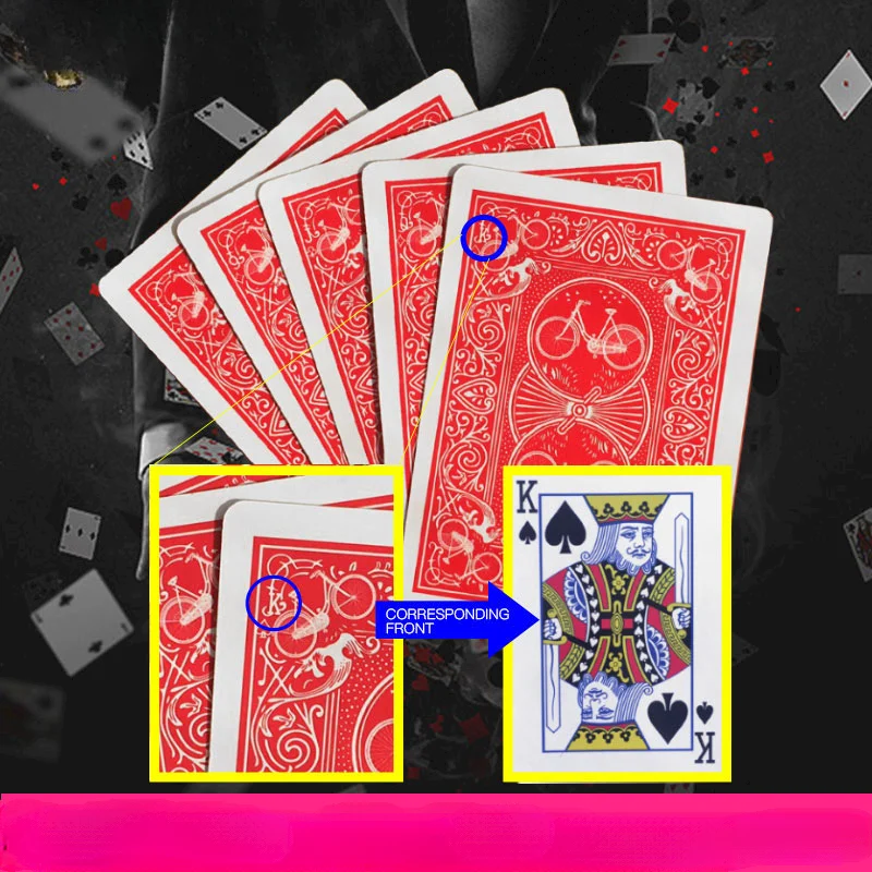 Cartas de Póker con Marca Secreta, Cartas de Juego Transparentes, Juguetes de Magia, Trucos de Magia Simples Pero Inesperados, Magia del Póker, Accesorios de Magia, Comprar Ahora