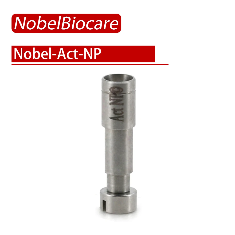 Nobel Biocare-accesorios de tornillo curativo compuesto para implante Dental, varilla de transferencia desechable, herramienta de tapa protectora de ángulo temporal