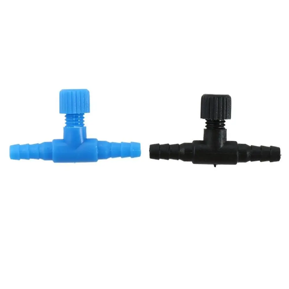 Válvula reguladora de flujo de línea de aire para tanque de peces, 10 piezas, acuario para tubería de línea aérea de 4/6mm, conector ajustable, interruptor de grifo