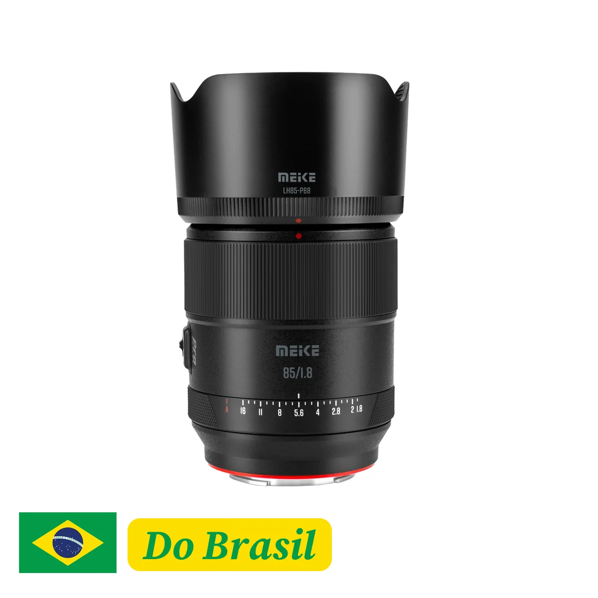 Lente Meike 85mm F1.8 Pro AF Teleobjetivo Medio con Motor Paso a Paso STM de Fotograma Completo para Cámaras Sony E/Nikon Z/Fuji X/Montura L