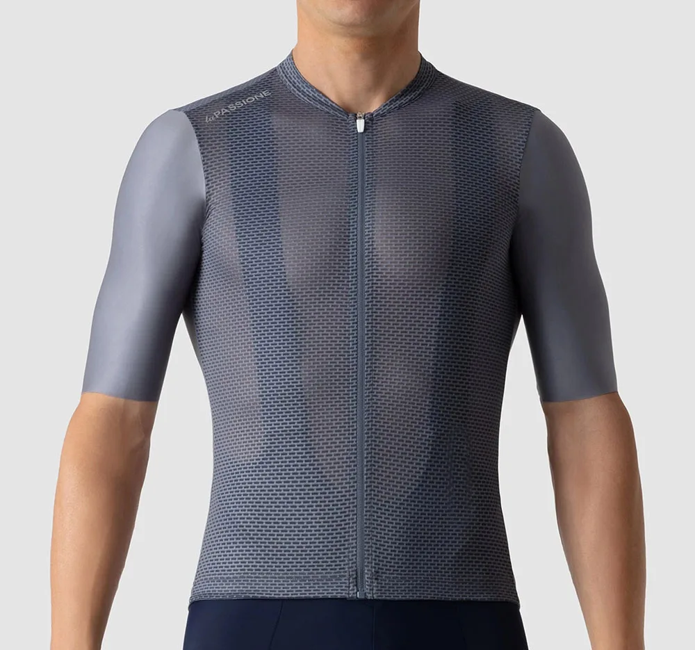 Camiseta de ciclismo para hombre la passione, camisetas clásicas de ciclismo de carreras, ropa de ciclista de manga corta, camisa, Maillot, ropa de bicicleta de verano