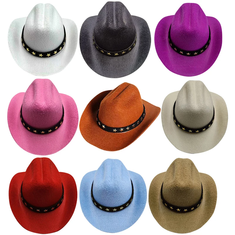 Sombrero de vaquero para perros y gatos, ropa de vaquero, sombrero ajustable para cachorros, adecuado para perros pequeños y gatos, foto de decoración para fiesta de cumpleaños