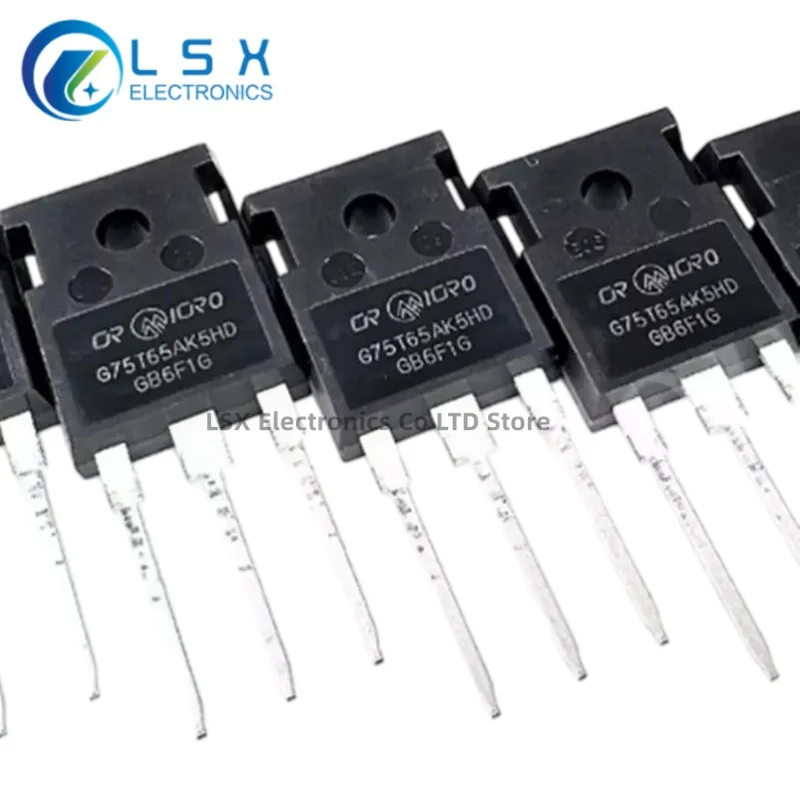 10PCS 100% original G75T65AK5HD G75T65AK3HD CRG75T65AK5HD CRG75T65AK3HD TO-247 75A650V transistor de potencia IGBT