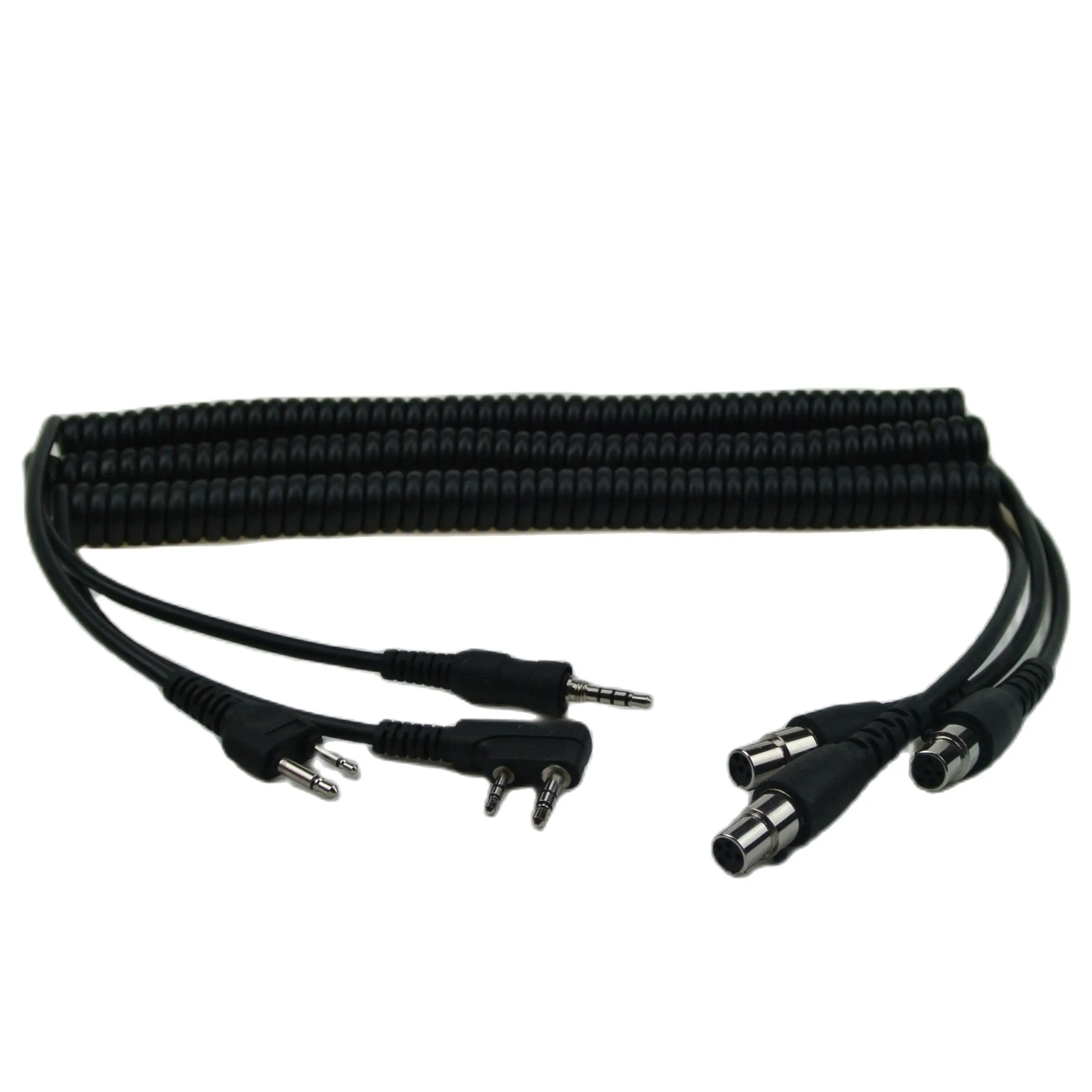 Cable de conexión de radilo XLR para auriculares de casco paramotor