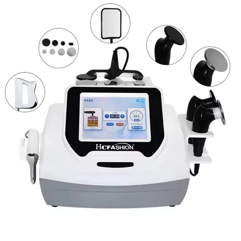 Dispositivos de Cuidado Facial con Tecnología INDIBA España 448K, Máquina de Cavitación Tecar para Cuidado Corporal RET CET RF Slim para Pérdida de Peso, Salud y Belleza