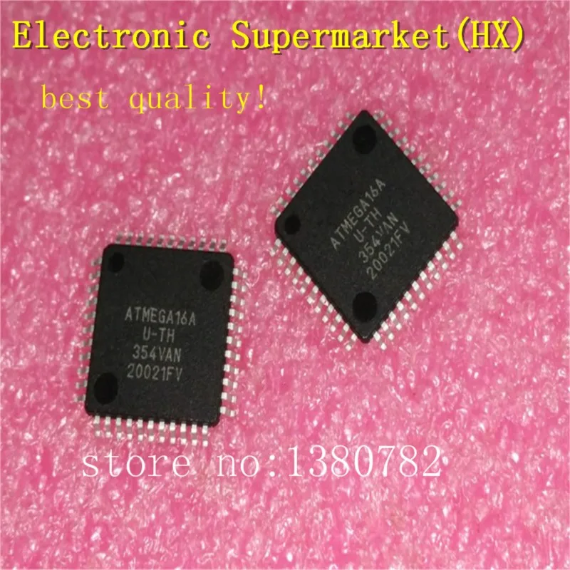 Envío Gratis, 50 unidades/lote, ATMEGA16A-AU ATMEGA16A ATMEGA16 QFP-44, IC Original Nuevo en Stock
