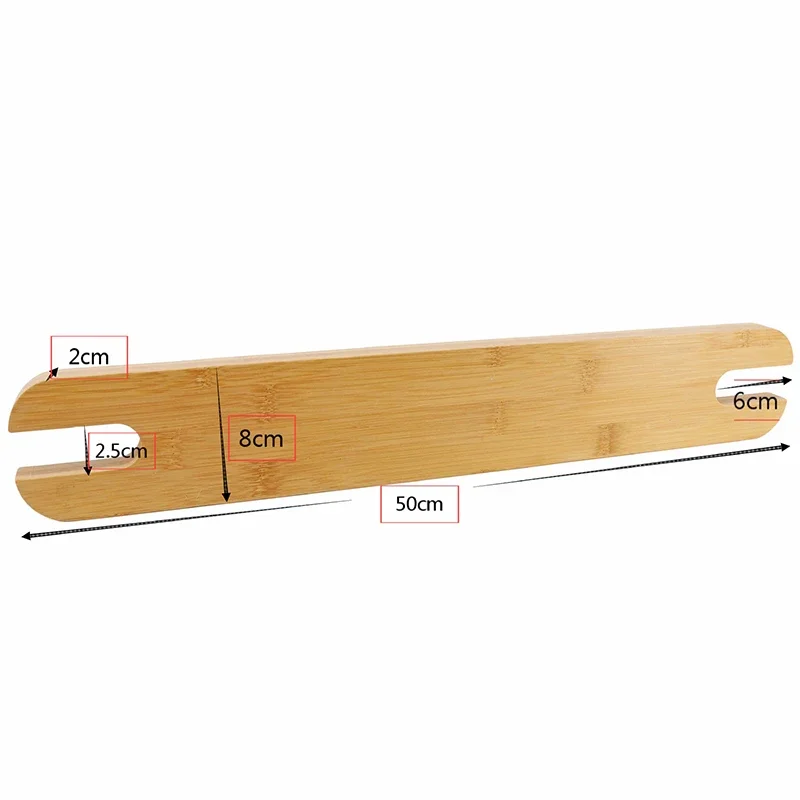 Reposapiés para silla alta de bebé, asiento infantil de madera de bambú Natural, reposapiés antideslizante, accesorios para trona estable, cosas para niños y bebés