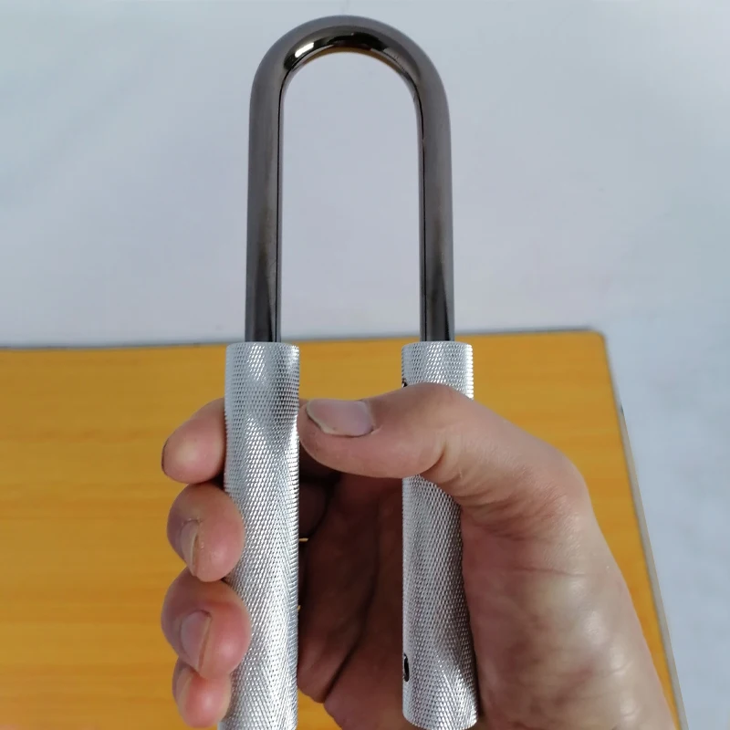 Ejercitador de fuerza de dedo con agarre de mano ajustable en forma de U para Fitness, desarrollador de músculos de muñeca y brazo, fortalecedor de potencia de 50-130kg/80-180kg