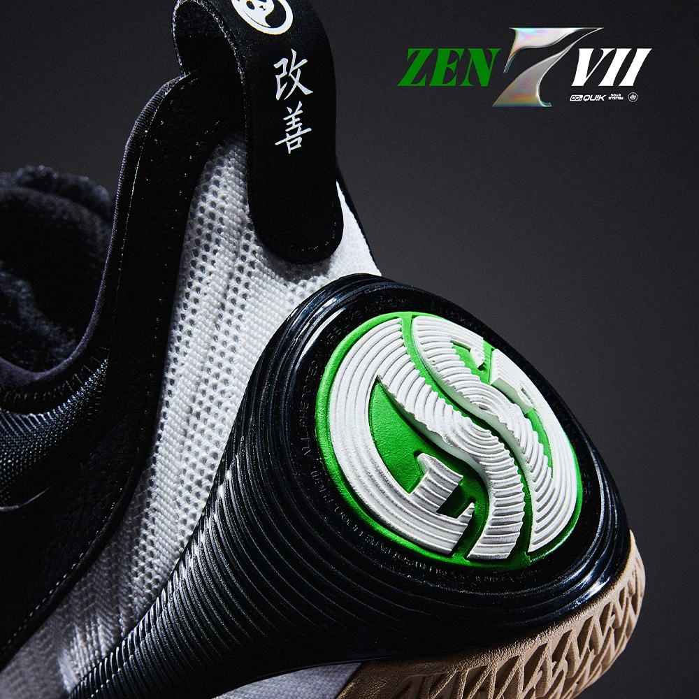 Zapatillas de baloncesto Zen VII de 361 grados, transpirables, antideslizantes, ligeras, envueltas, con amortiguación estable, agarre de combate 572531101