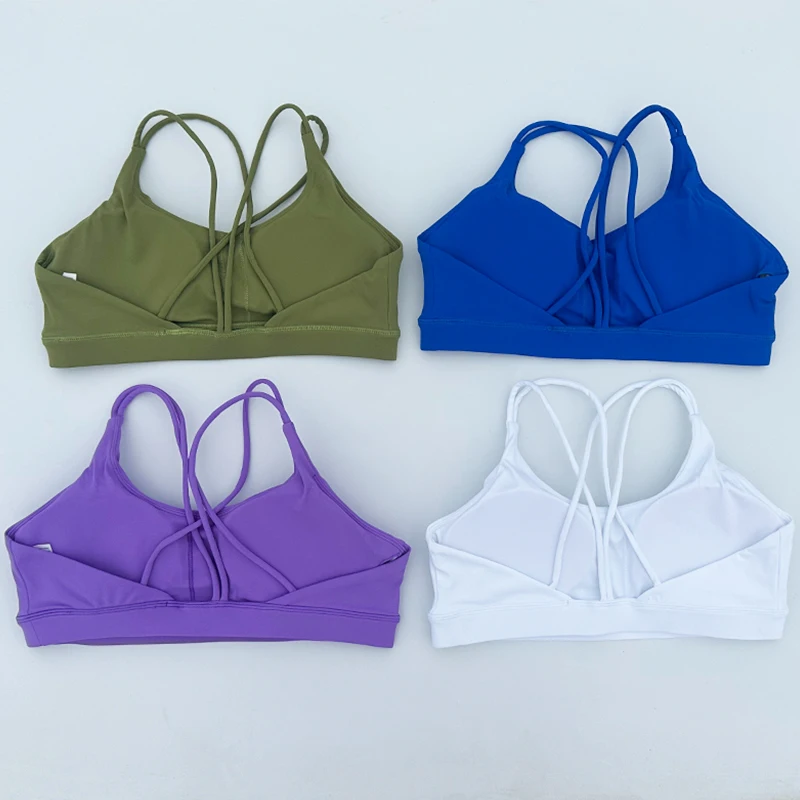 Sujetador deportivo para mujer, sujetador a prueba de golpes, parte de atrás bonita y deportiva, antiflacidez, para correr, ropa externa, entrenamiento, Fitness, tanque, sujetador de Yoga