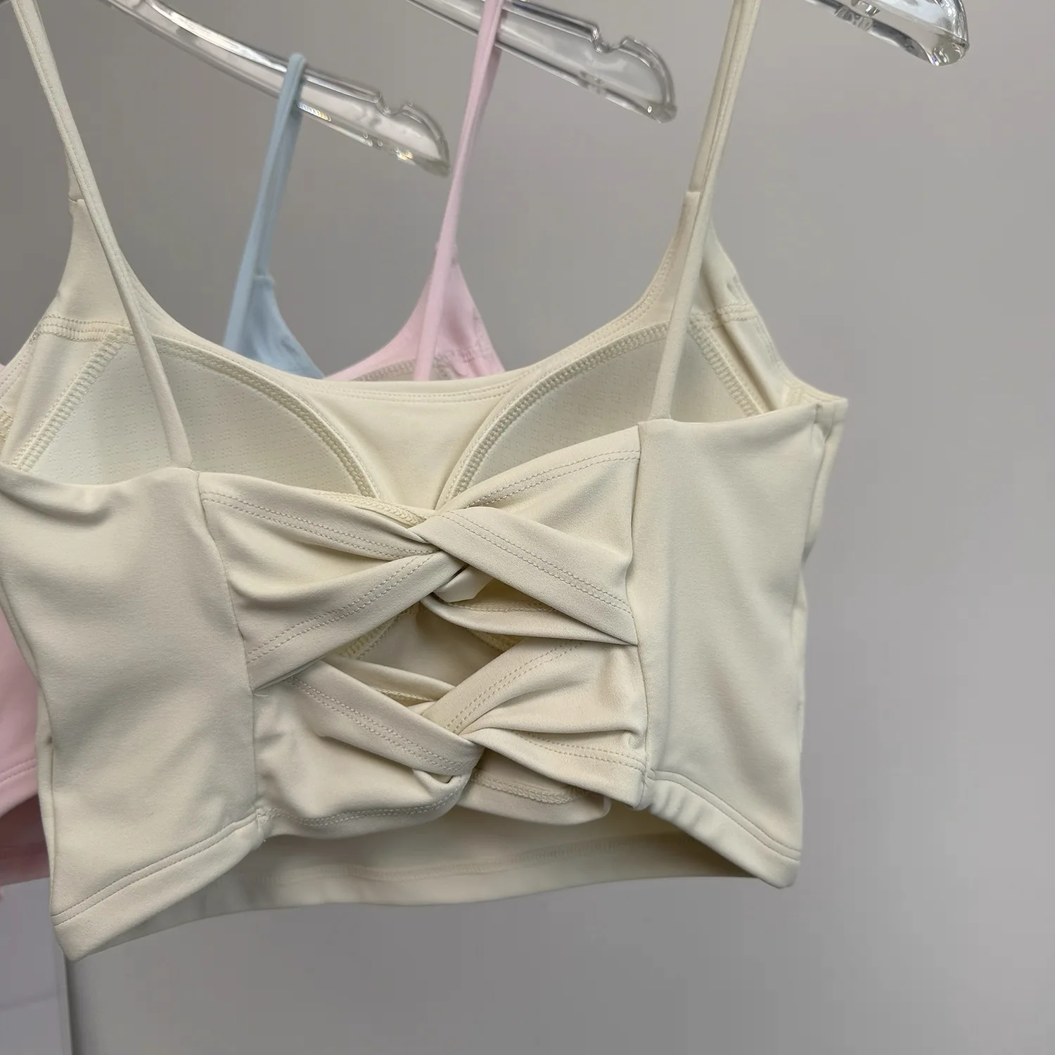 Sujetador deportivo, traje de Yoga integrado con espalda de belleza de verano para mujer, chaleco, tirantes, entrenamiento de Pilates, sujetador de Fitness