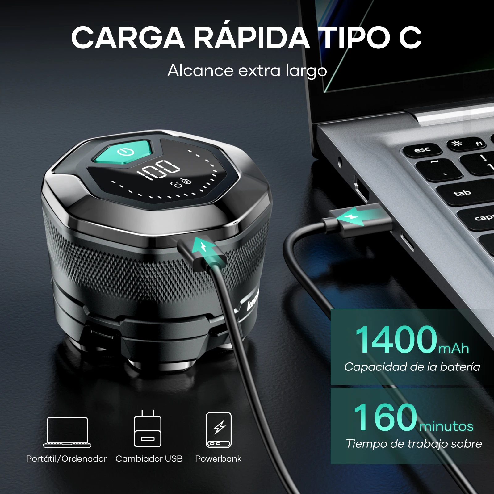 KENSEN-Afeitadora eléctrica flotante magnética 6D para hombres, maquinilla de afeitar para cabeza húmeda/seca, recortadora de pelo, recargable por USB, pantalla LED, recortadoras de barba