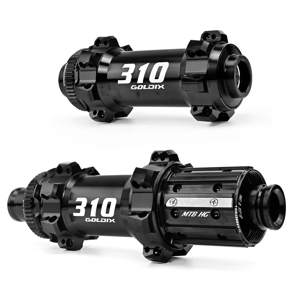 GOLDIX GDX310-trinquete de freno de disco para bicicleta de montaña, 28H, Naben, bloqueo central, 36T, delantero, 110x15, trasero, 148x12mm, ultraligero
