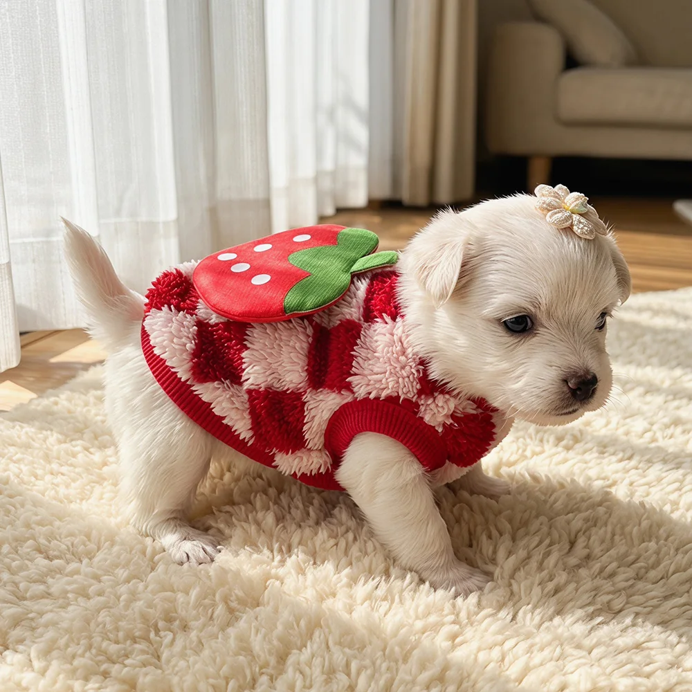 Suéter para Cachorros y Gatitos Recién Nacidos XXS, Ropa Cálida de Invierno para Mascotas Pequeñas, Suéteres para Caniches, Conejos, Chihuahuas, Ropa para Mascotas