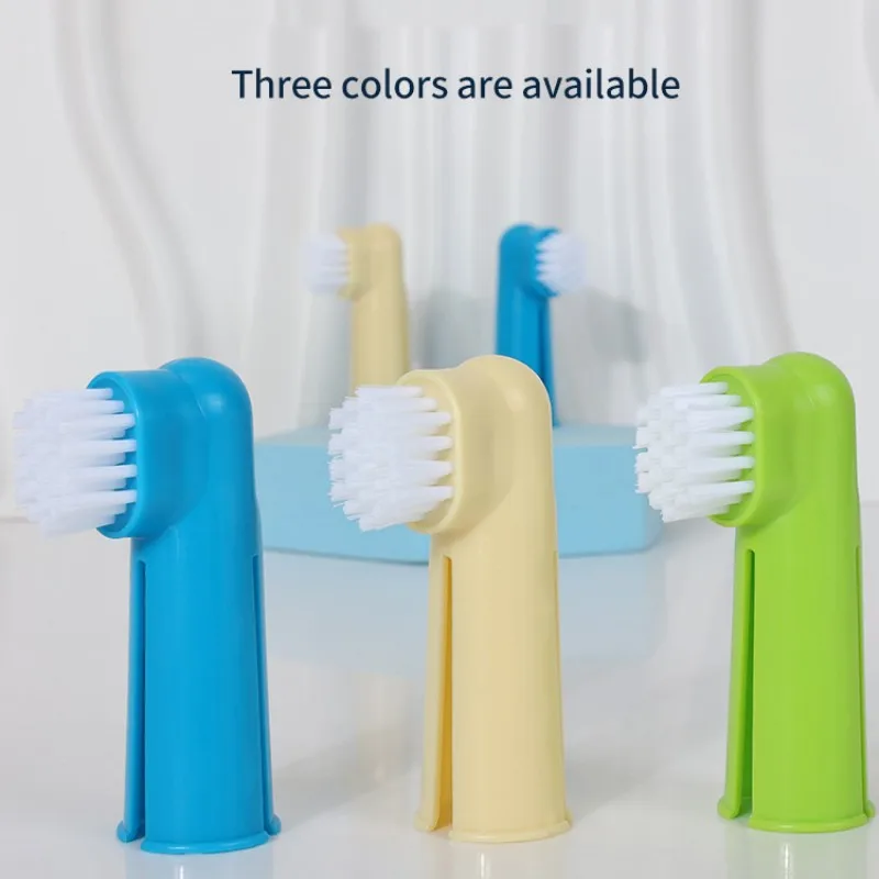 Juego de cepillos de dientes para perros, cepillo de dientes para mascotas, 3 uds., limpieza de dientes para perros, juego de cepillos de dientes para perros, cuidado bucal, cepillo de dientes para gatos, suministros para mascotas