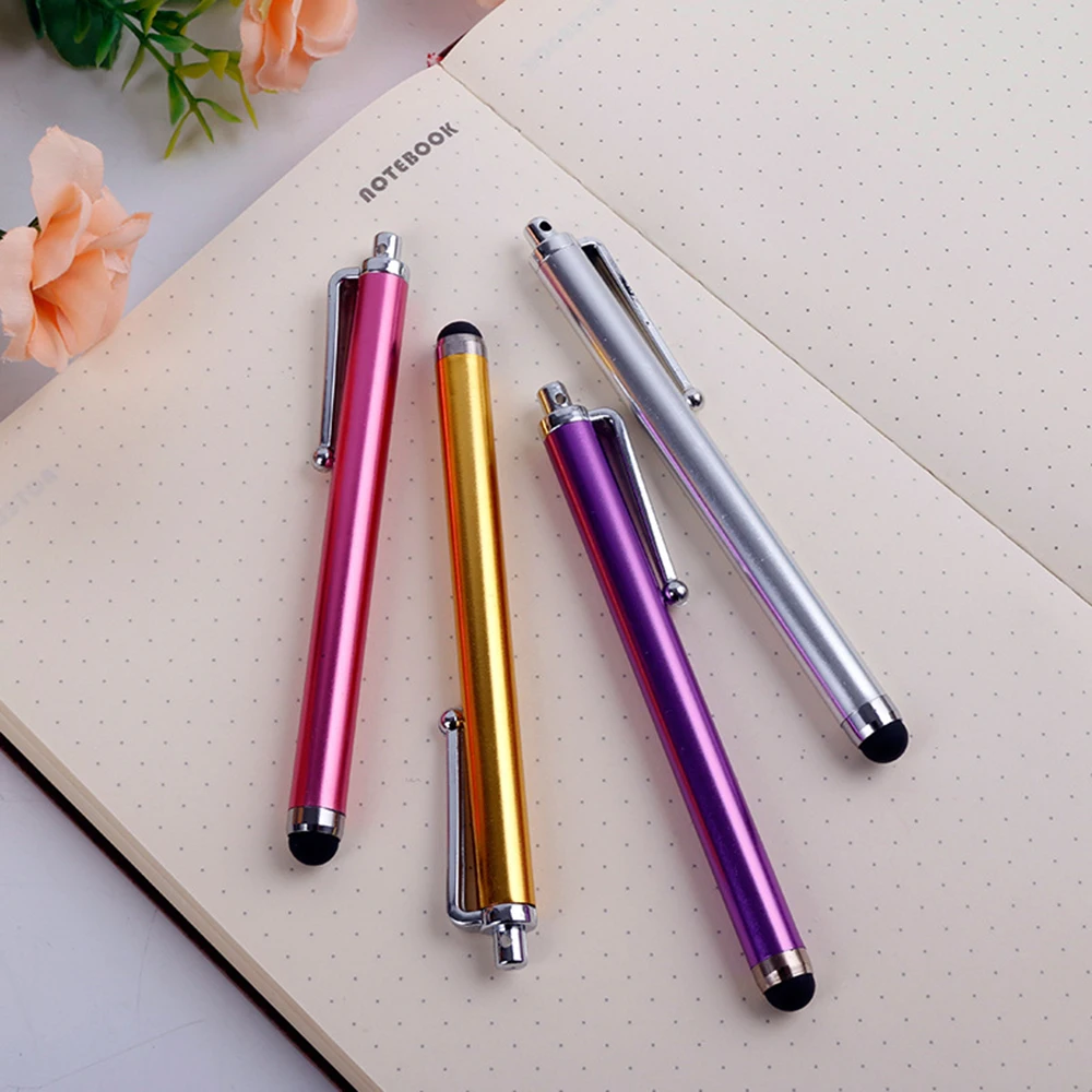 10 Uds. Bolígrafos universales para pantalla táctil, bolígrafo capacitivo para pantalla, lápiz para teléfono inteligente para iPad, iPhone, Samsung/todos los teléfonos y tabletas