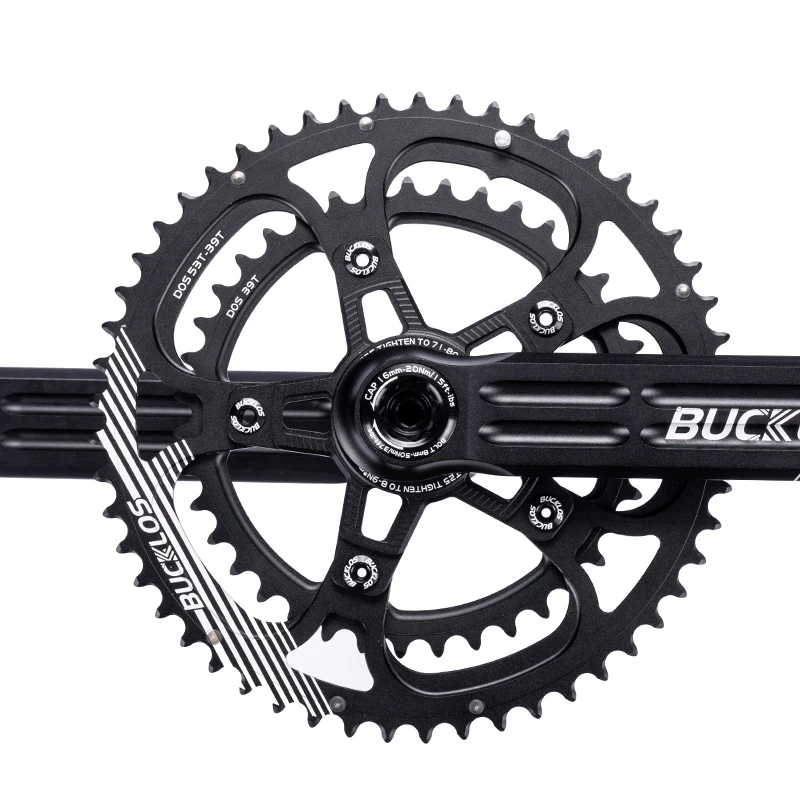 BUCKLOS-plato para bicicleta de carretera, accesorio para Sram, 110BCD, 110BCD, 50, 34T, 52, 36T, 53, 39T, 11 velocidades