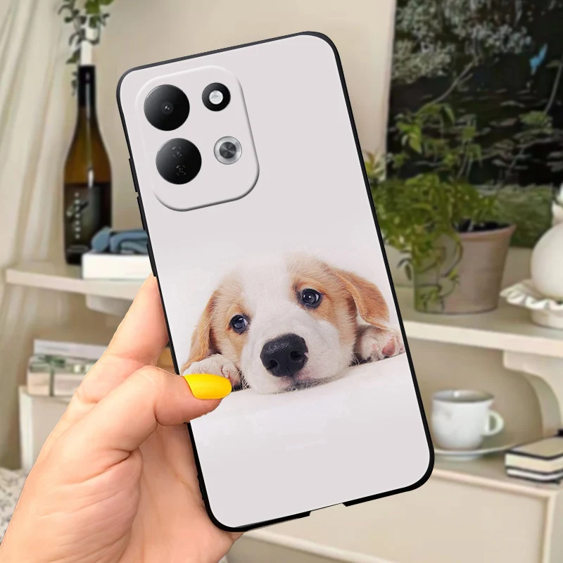 Funda para Xiaomi Redmi 17 4G 5G de silicona de lujo con estampado bonito, suave, de TPU, para la parte trasera del teléfono Redmi17, a prueba de golpes, funda protectora.