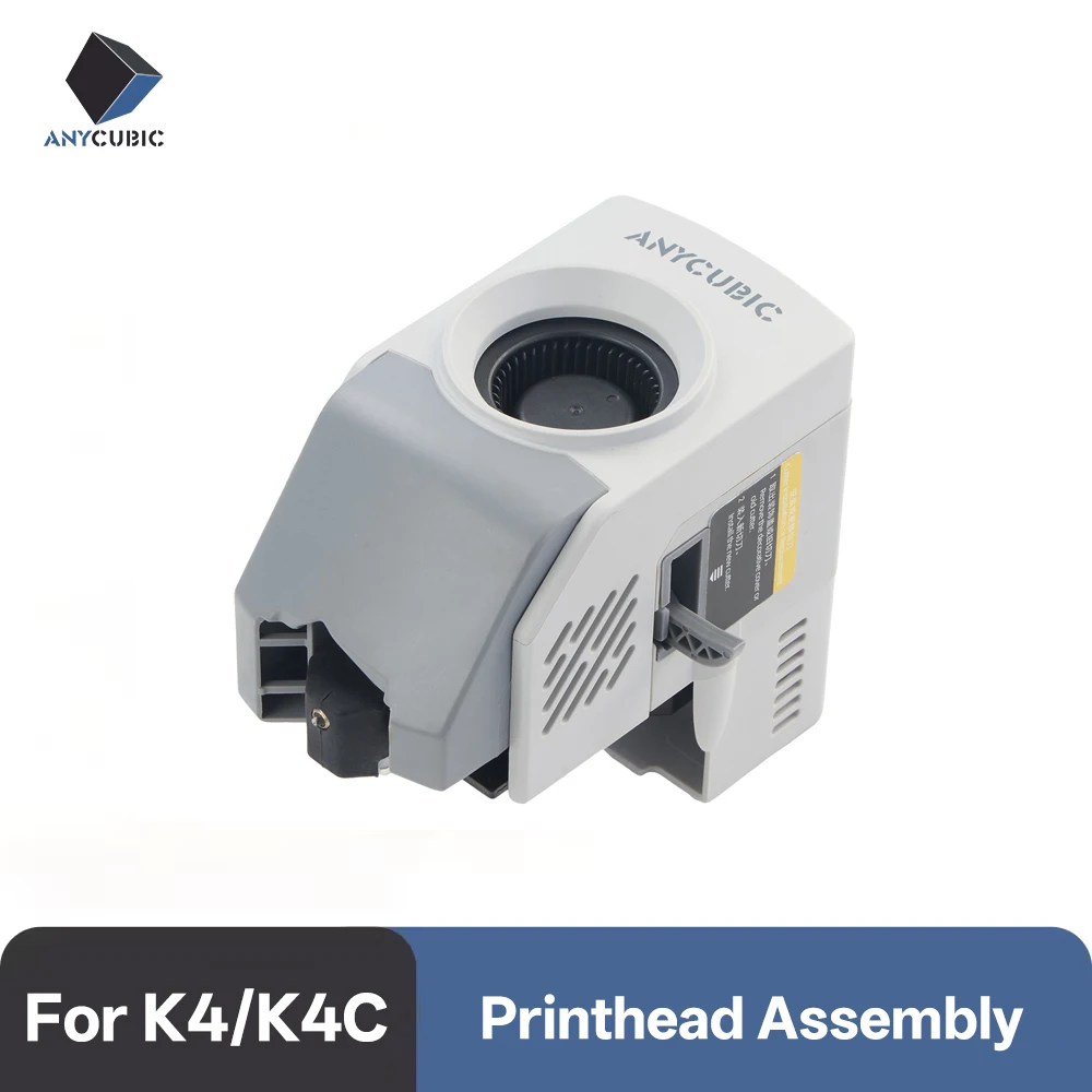 Accesorios para ANYCUBIC Kobra 4 Combo: cabezal de impresión Kobra 4, placa PEI, cama caliente, boquilla de 0,4/0,6/0,8 mm, limpiador de boquilla, cinta XY, soporte para filamento.